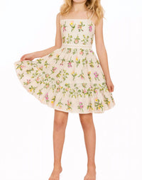 Luli Fama - Emely Embroidered Mini Dress