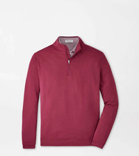 Peter Millar - Perth Melange Performance Quarter-zip Sweater