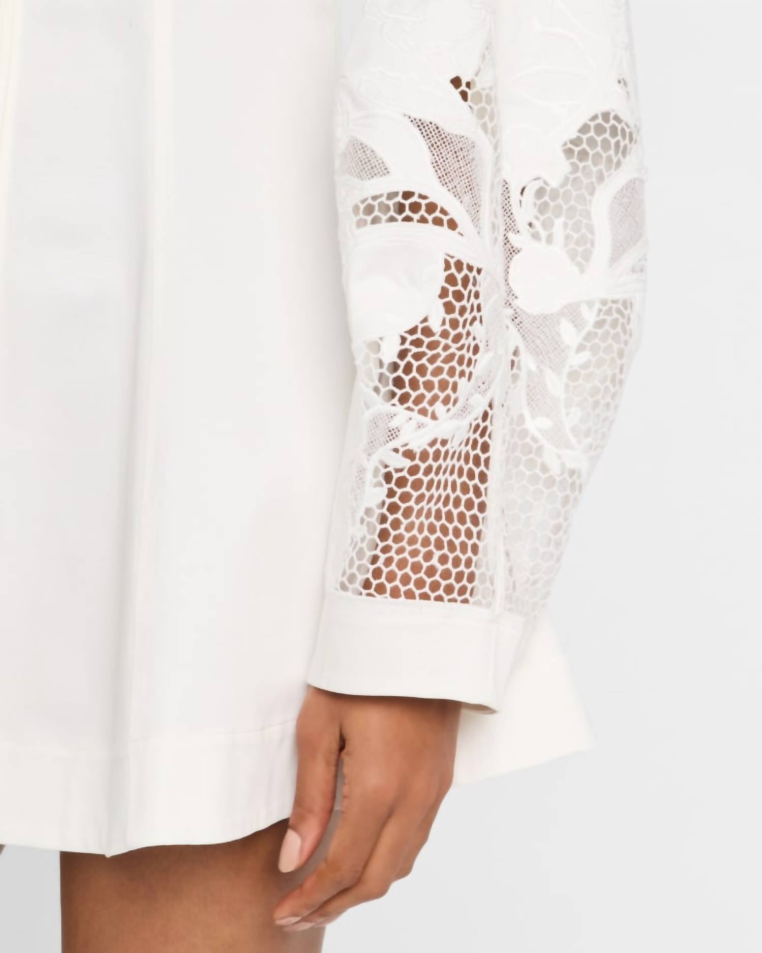Clea - Indra Mini Shirtdress