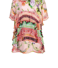 Curate - Tiered Floral Blouse