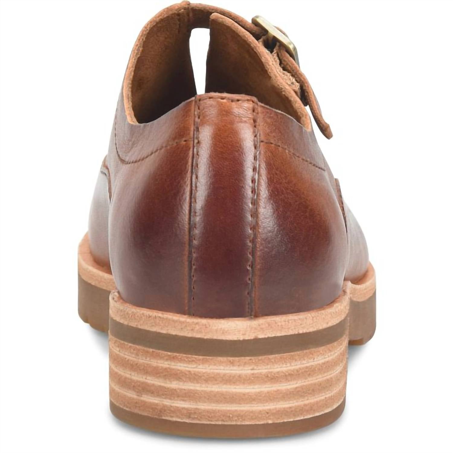 KORK-EASE Women's Cloetta Monk Strap Loafer in tan - women's flats - view 4