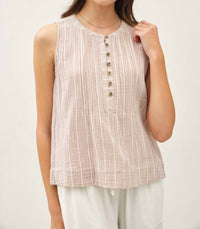 Be Cool - Hudlow Top - Brown
