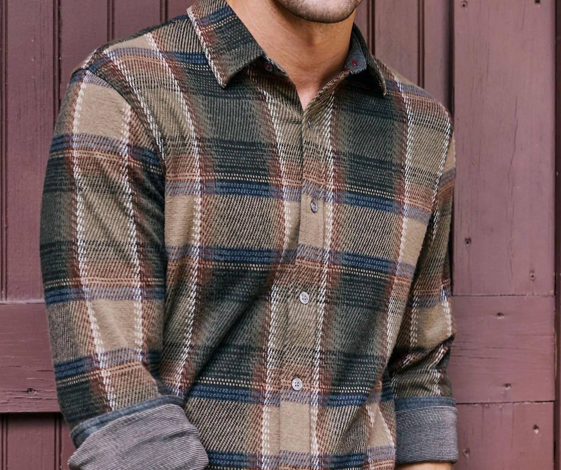 Flags & Anthem - Crowley Hero Knit Flannel