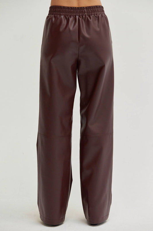 Crescent - Zhuri Vegan Leather Pants