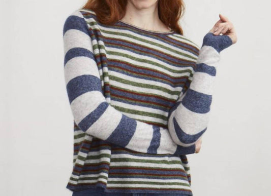 Autumn Cashmere - Stripe Block Sweater