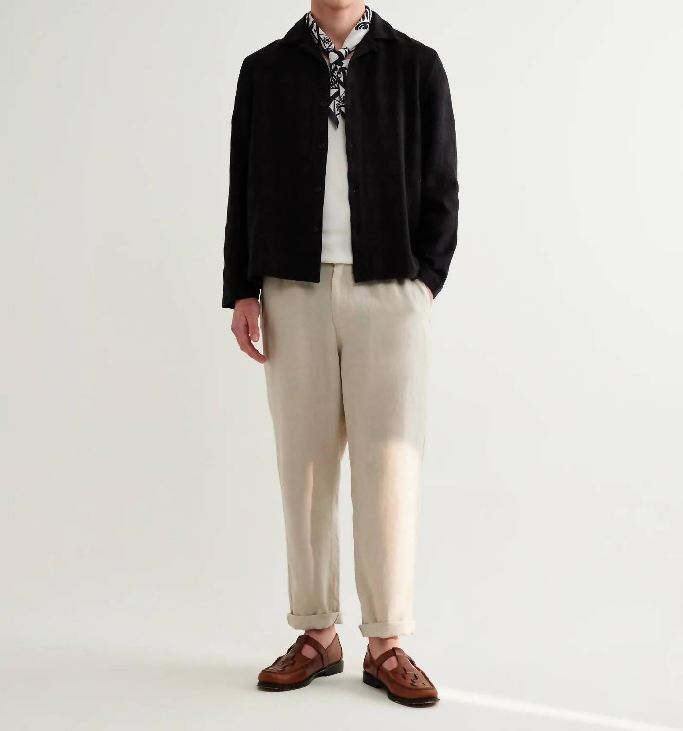 Wax London - Corey Dobby Check Cotton Shirt