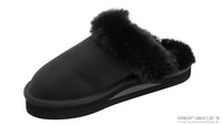 RAINBOW SANDALS Women’s Sunset Snugs Slippers in vintage black - women's shoe