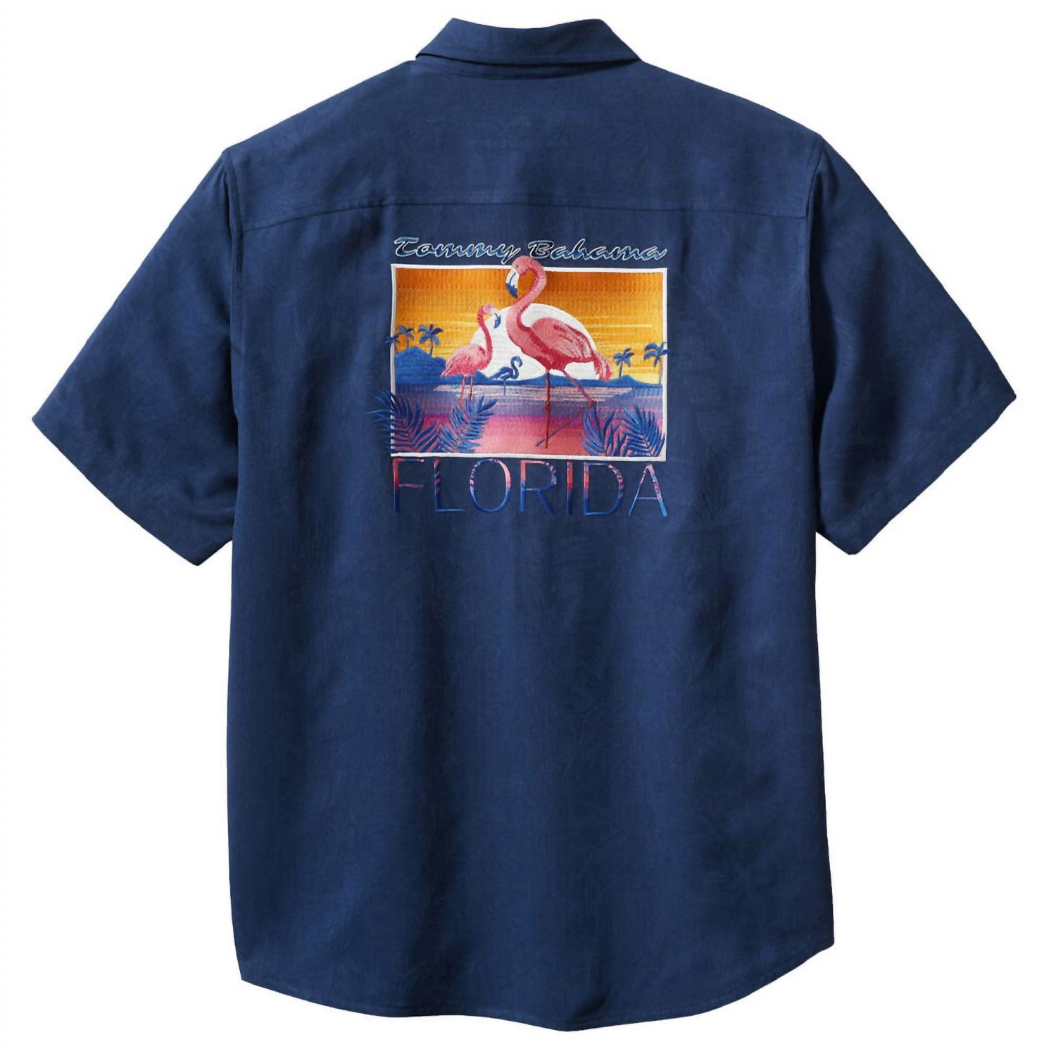 Tommy Bahama - Men's Flamingo Sunset Button Slim Fit Polo