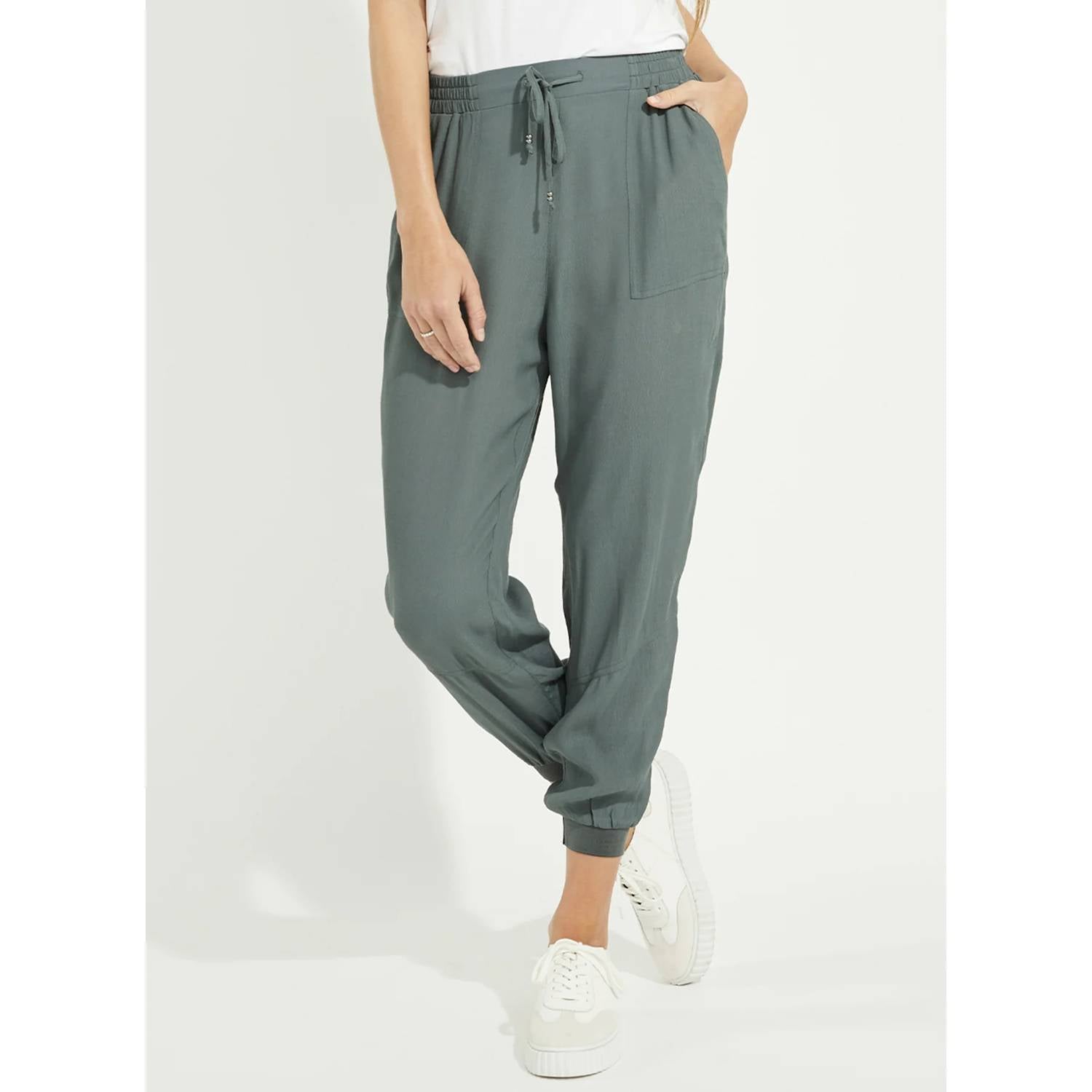 Gentle Fawn Storm Joggers in balsam green - women's pants