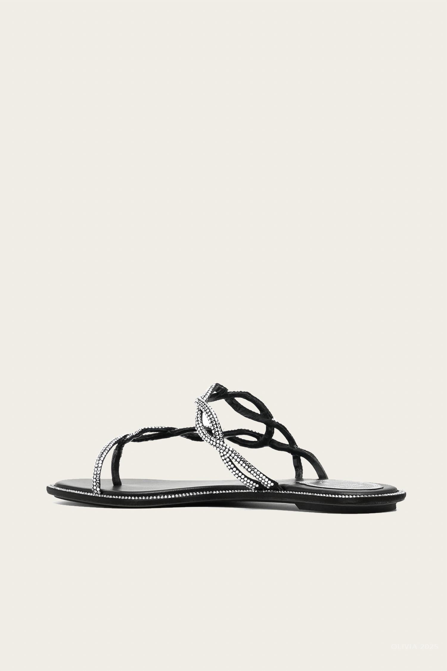 Rene Caovilla - Women's Braid Flat Sandals