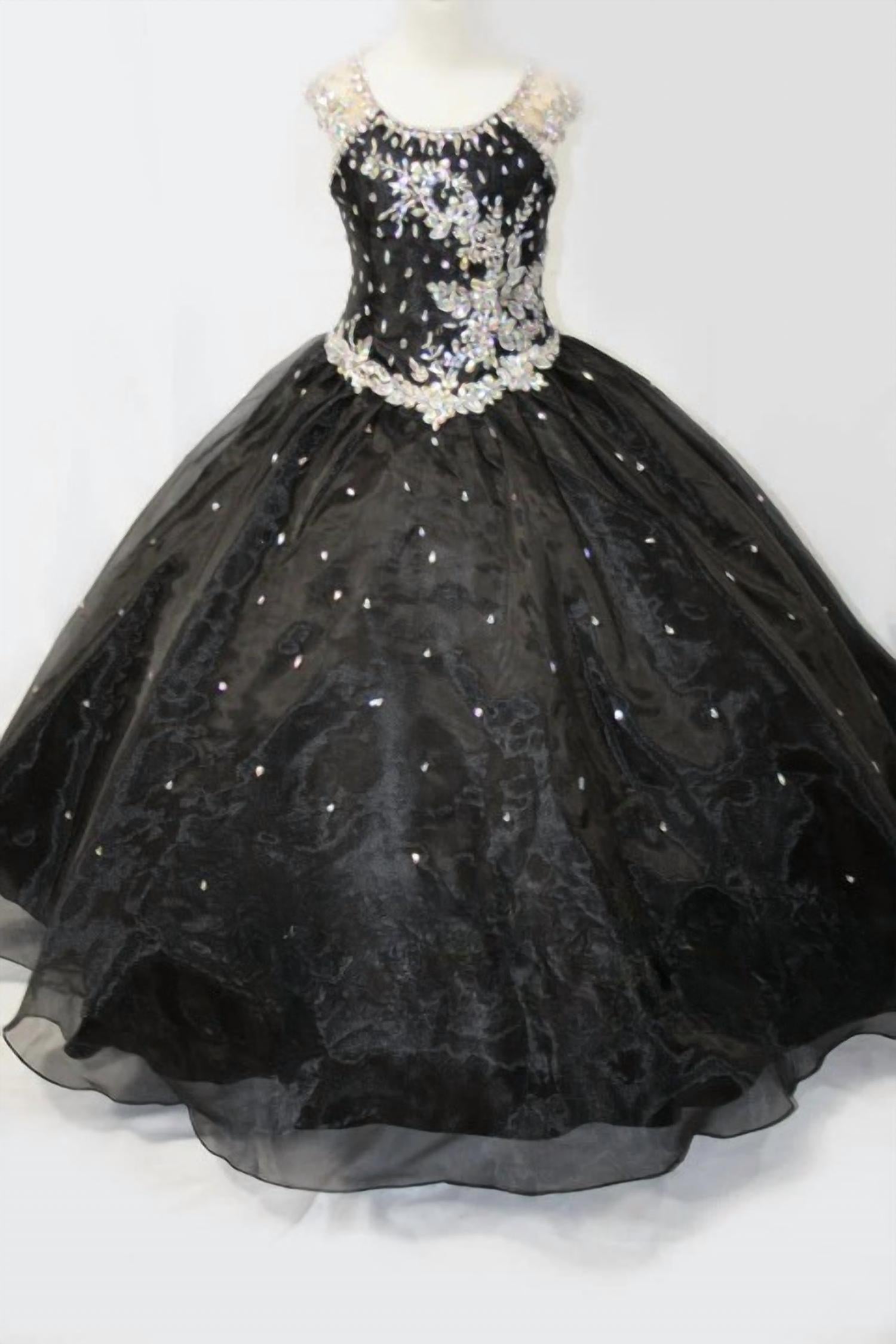 Little Rosie - Girl's Long Pageant Dress