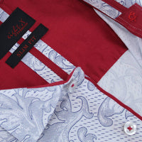 Eight X - Damask Print Button Down Shirt