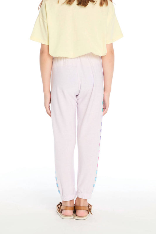 Chaser - Love Hearts Cozy Knit Sweatpants