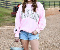 Lulu Mac - Camo Embroidered Sweatshirt