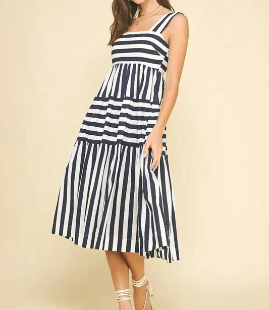 Pinch - All You Need Stripe Midi Dress