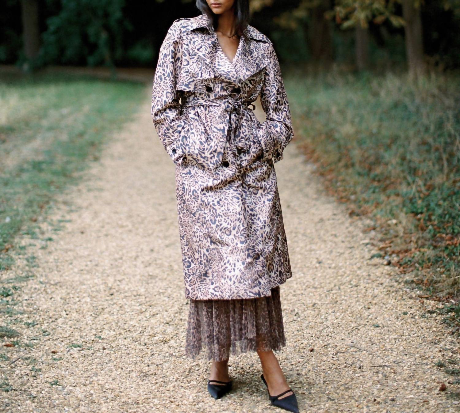 Hutch - Vance Long Sleeve Classic Trench Coat