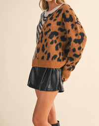Klesis - Duo Printed Soft Sweater Top