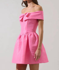 Sugarlips - Medelyn Off the Shoulder Mini Dress