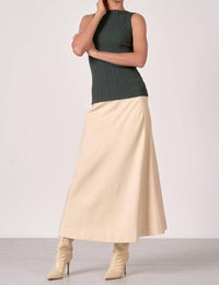 Elan - Sleevless Ribbed Sweater Tank