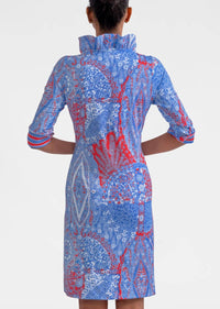 Gretchen Scott - Grand Bazaar Ruffle Neck Dress
