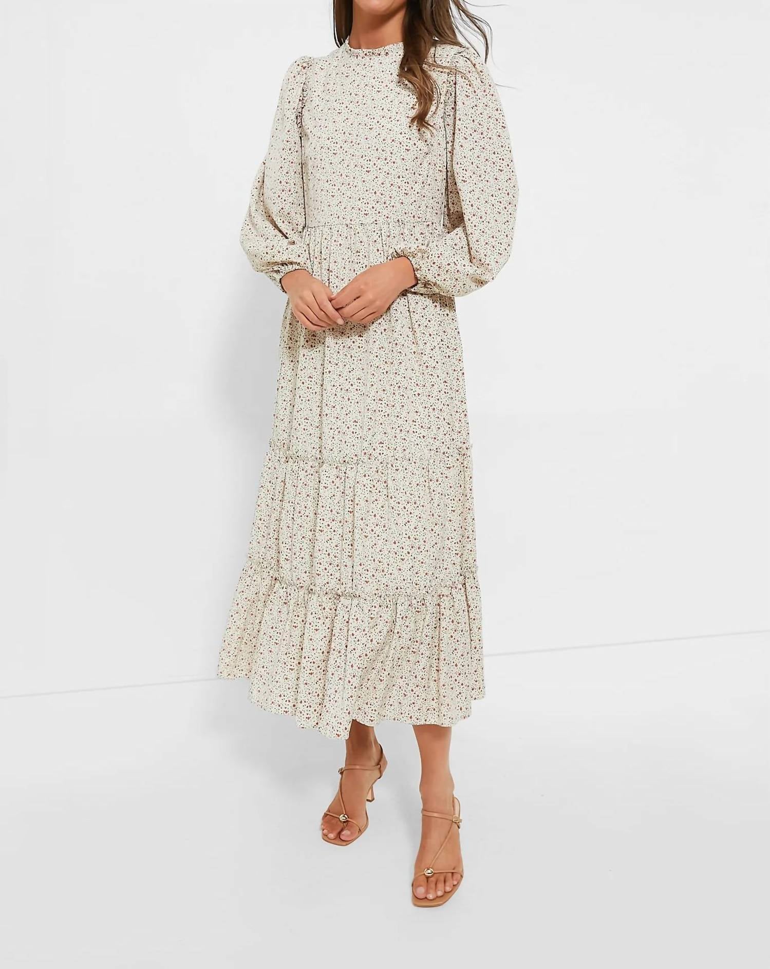 Hyacinth House - Jesse Floral Midi Dress