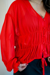 Greylin - Beach Street Button Up Blouse