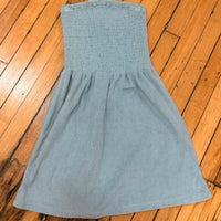 Phie Collective - Women's Terry Cloth Short Smocked Dress