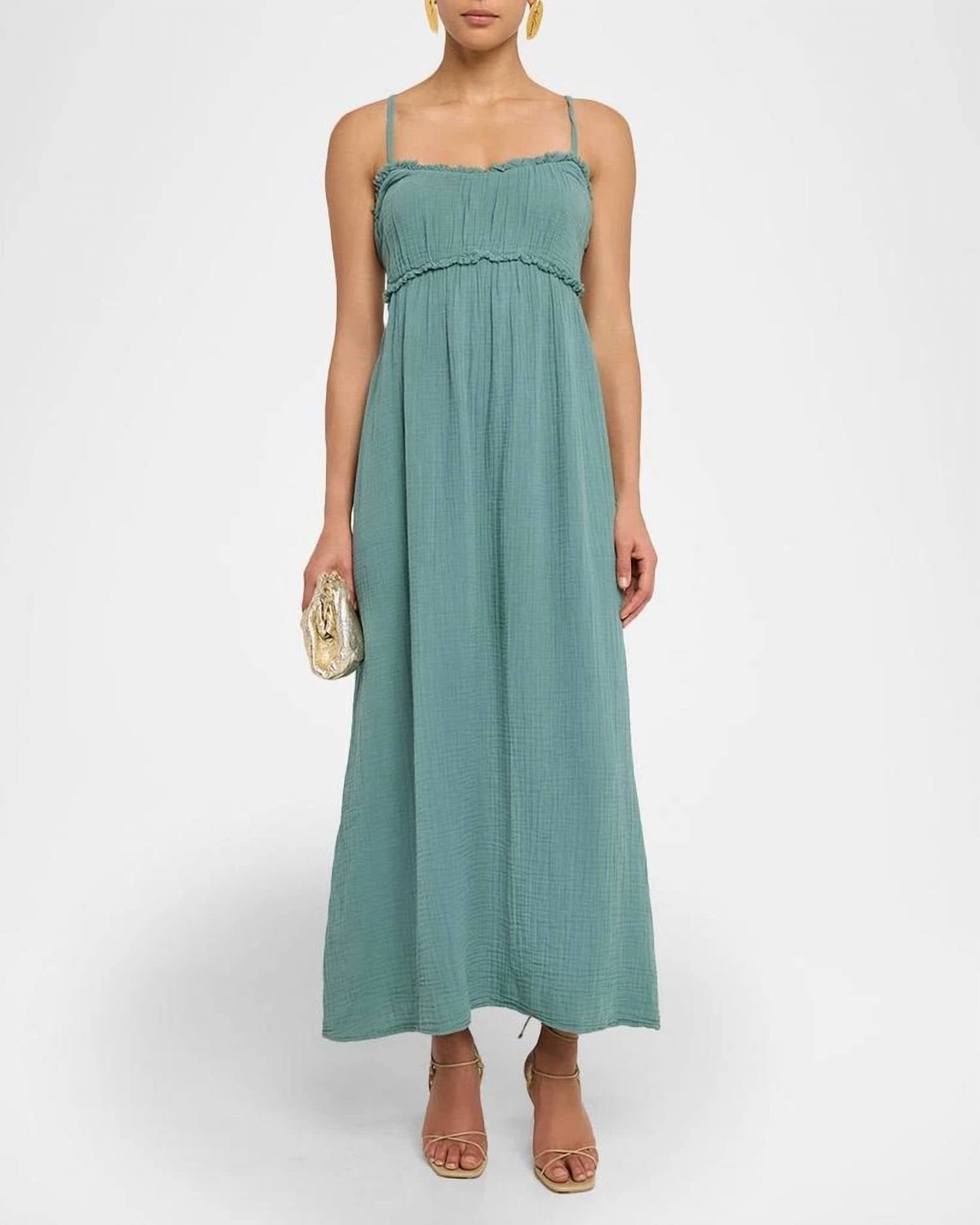 XIRENA Jacinda Dress in dusty sage - women's dress
