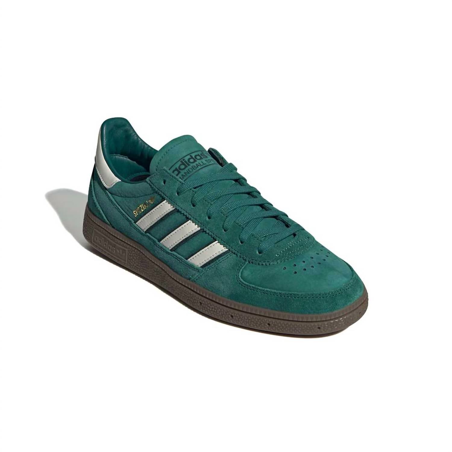 adidas Men's Handball Spezial Sneaker in collegiate green cloud white - men's sneaker - detail view