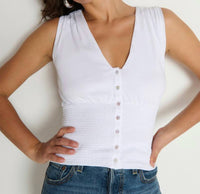 Nation Ltd - Hali Button Up Tank Top