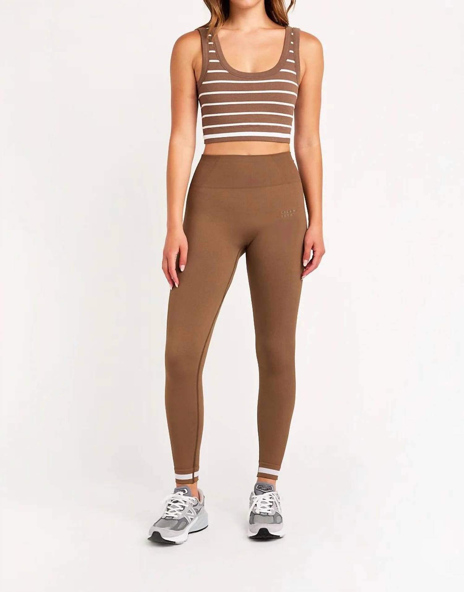 Cream Yoga - Elly Seamless Leggings