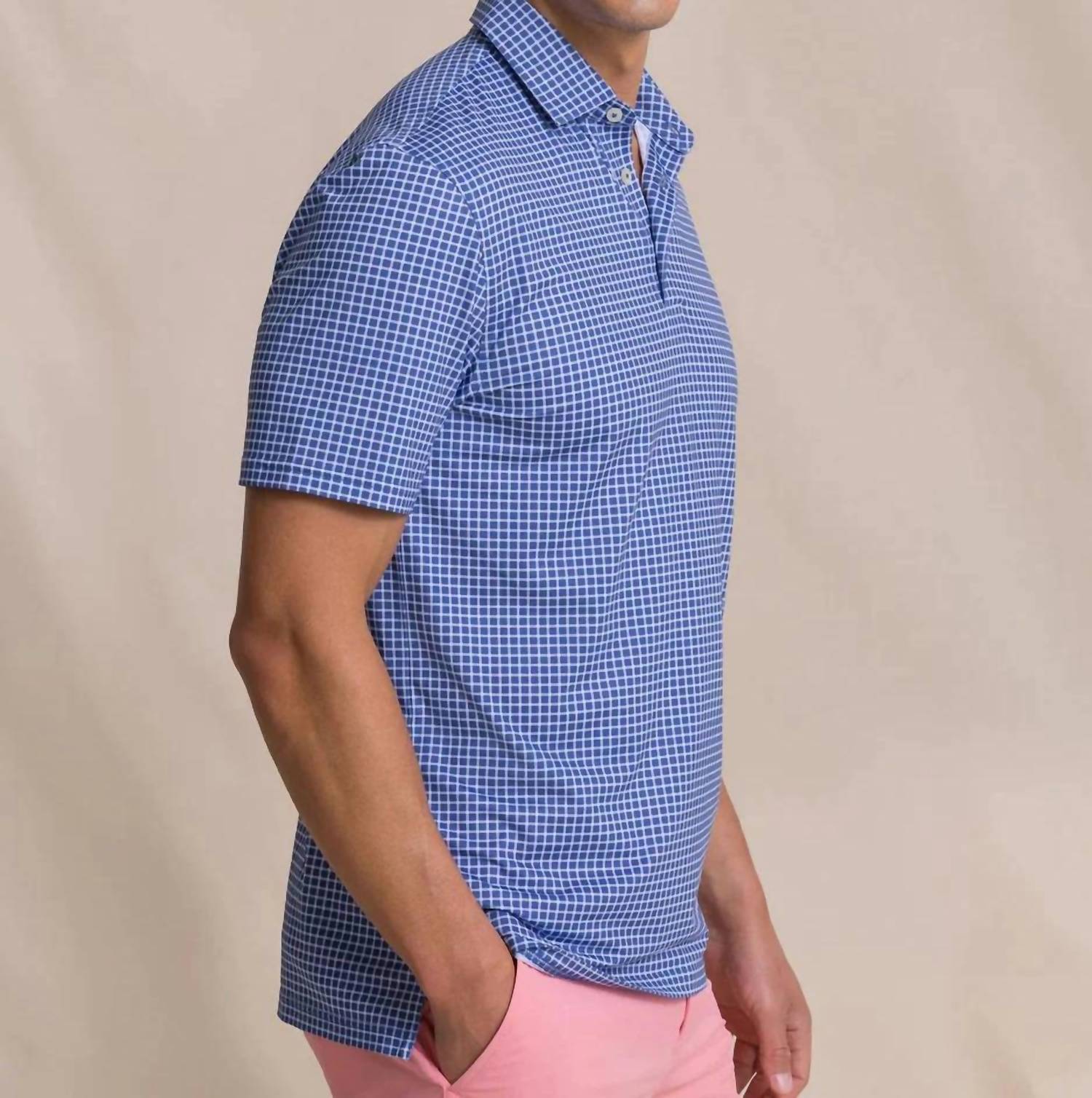Southern Tide - Driver Dunes Edge Plaid Polo