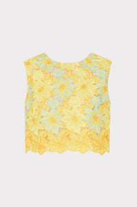 Milly - Alina Lace Sleeveless Top