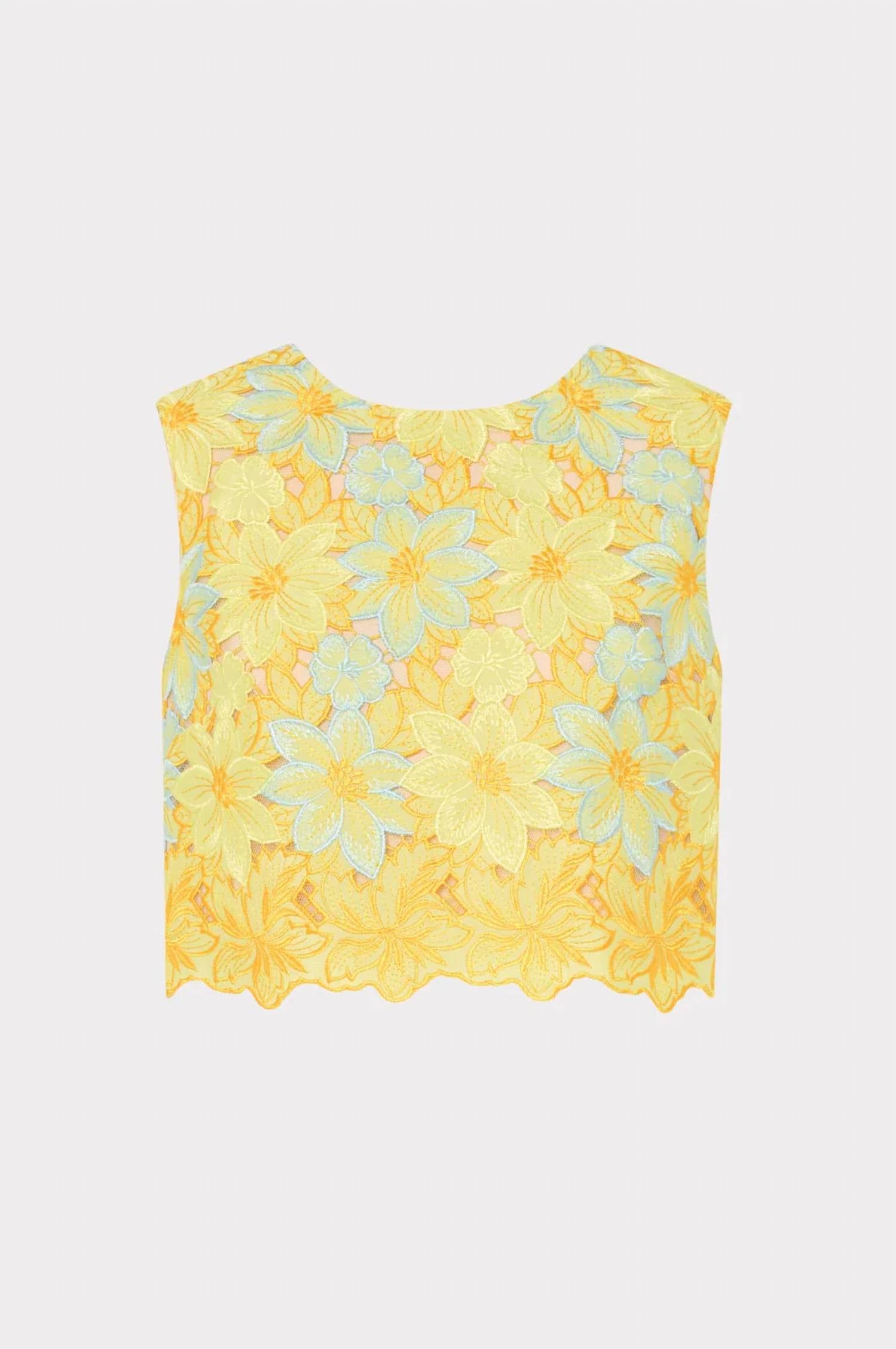 Milly - Alina Lace Sleeveless Top