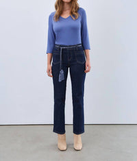 Fdj - Christina Straight Ankle Front Pocket Jean