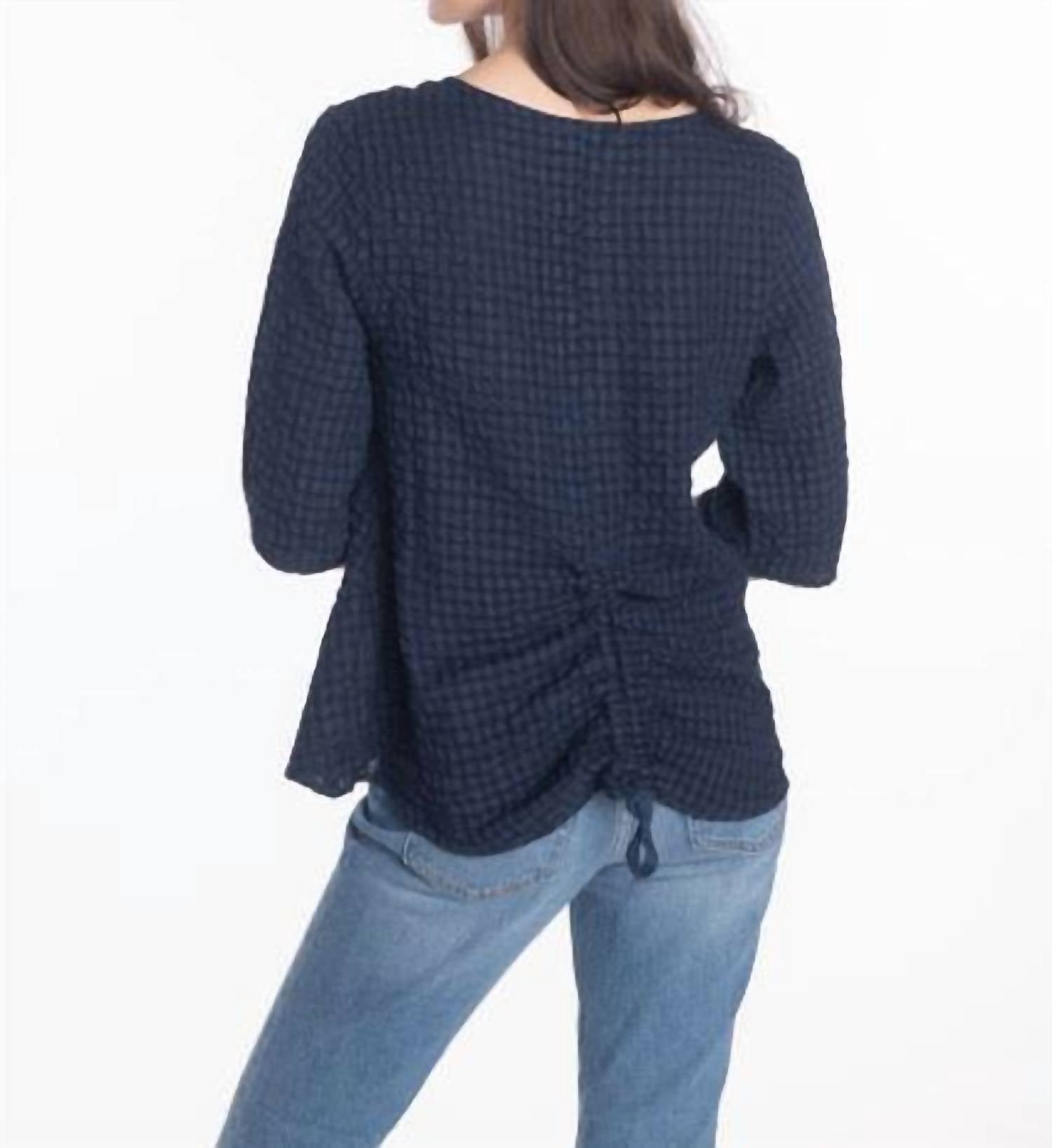 Luna Luz - Women's Rouching Top