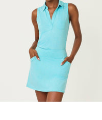Lilly Pulitzer Maryana Lounge Skort in heathered capri blue - women's shorts - view 5