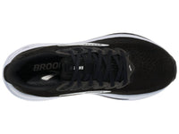 BROOKS Men's Ghost 17 Running Shoes - 2E Wide in black grey white - men's shoe - view 4