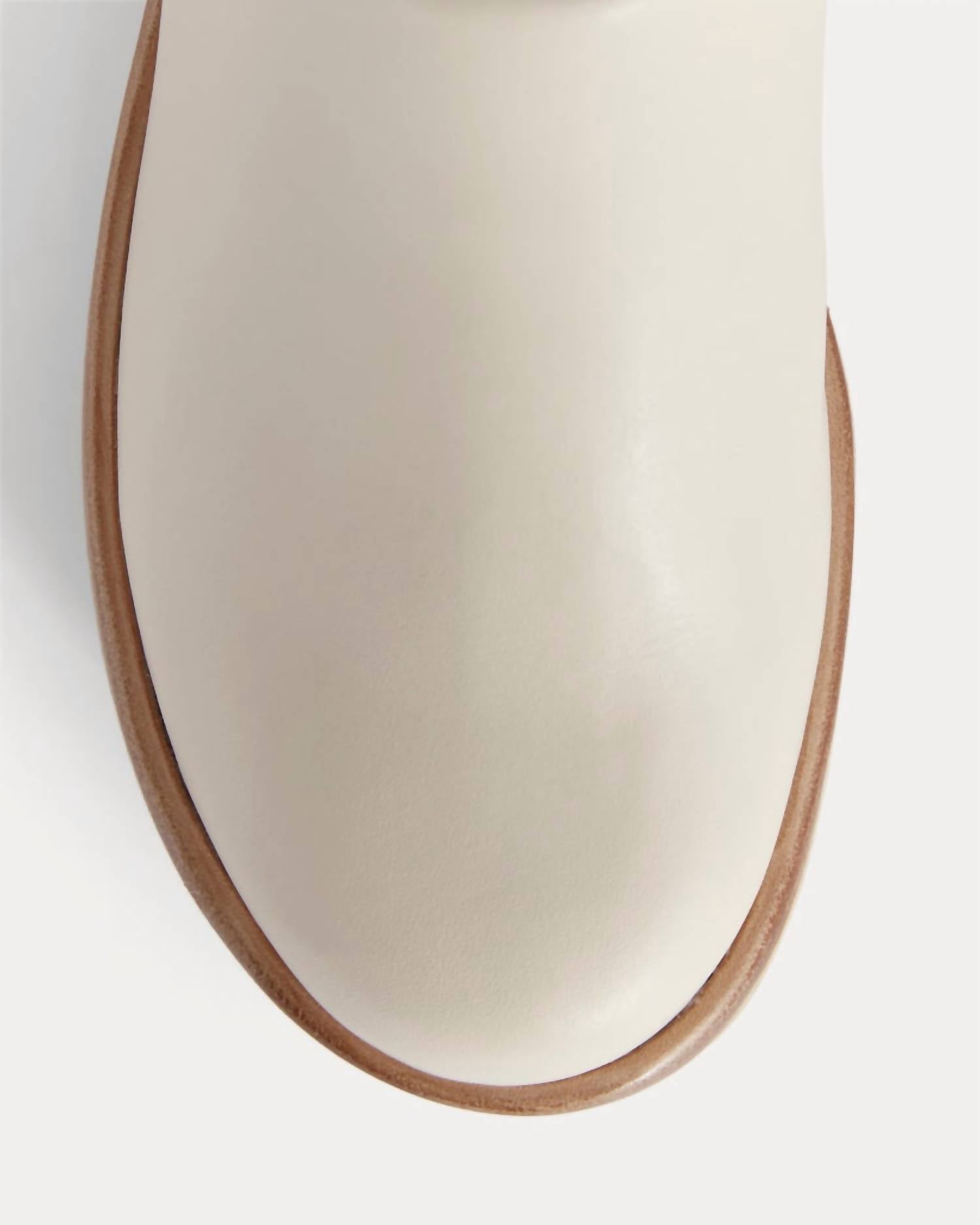 Everlane Women's Wooden Puff Clog in canvas - women's shoe - view 4