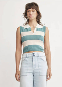 Self Contrast - Waverly Collar Top