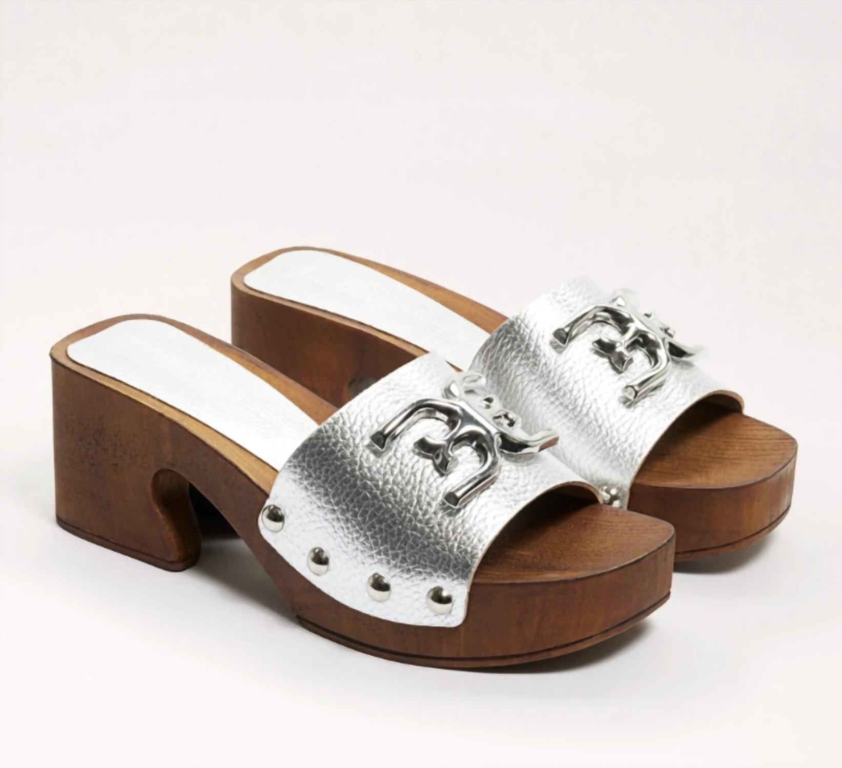 Sam Edelman Women's Francina Heels in silver - women's heels - view 4