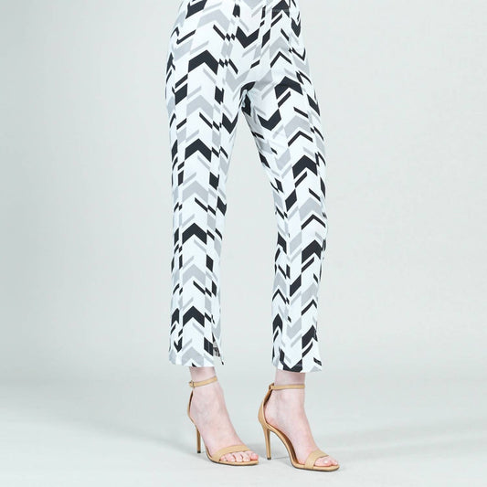 Clara Sunwoo - Center Seam Front Slit Ankle Pant