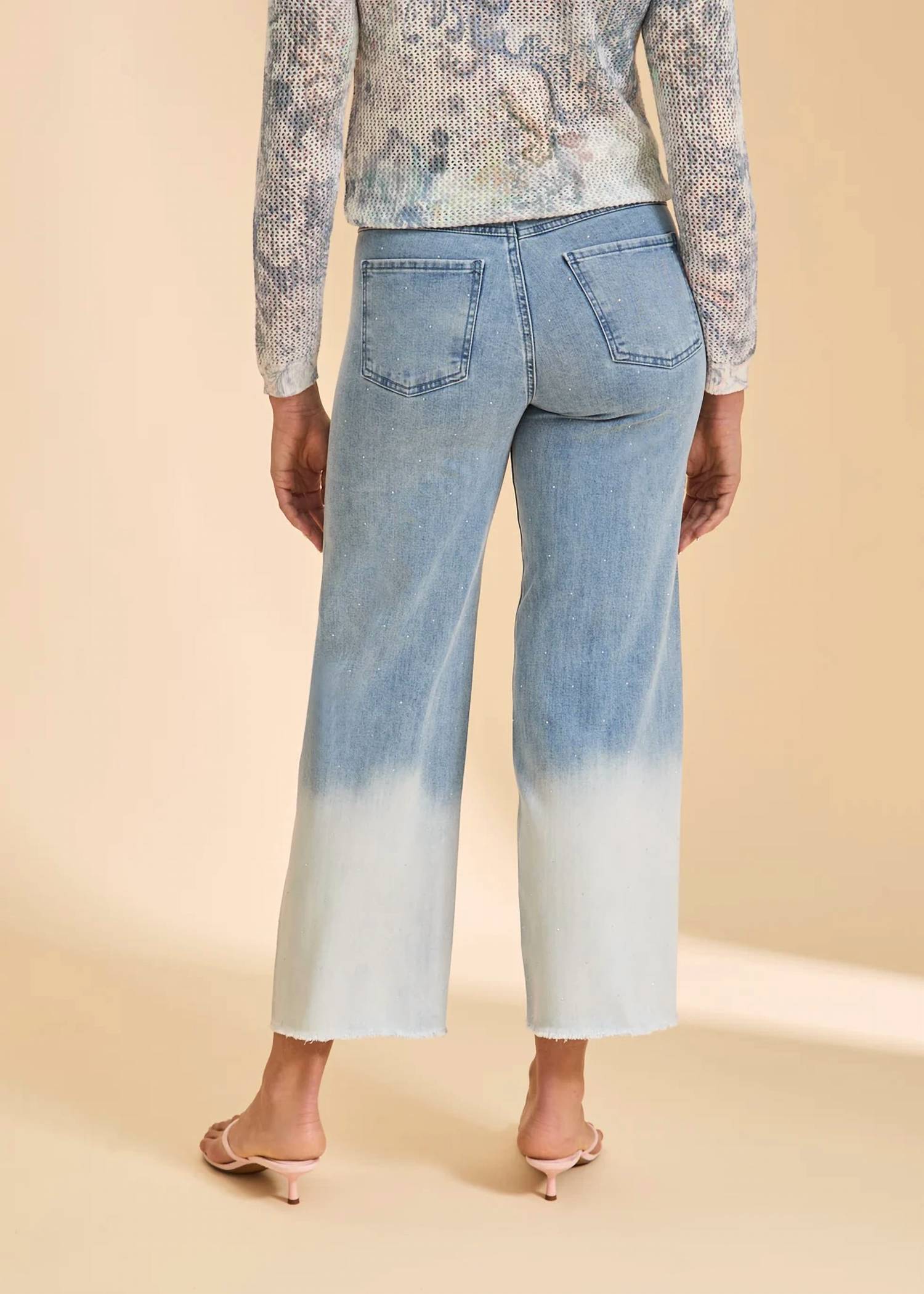 Fdj - Christina Wide Ankle Length Jeans