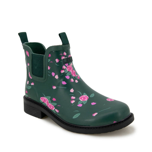 Jambu - Women's Chelsea Floral Rain Boots