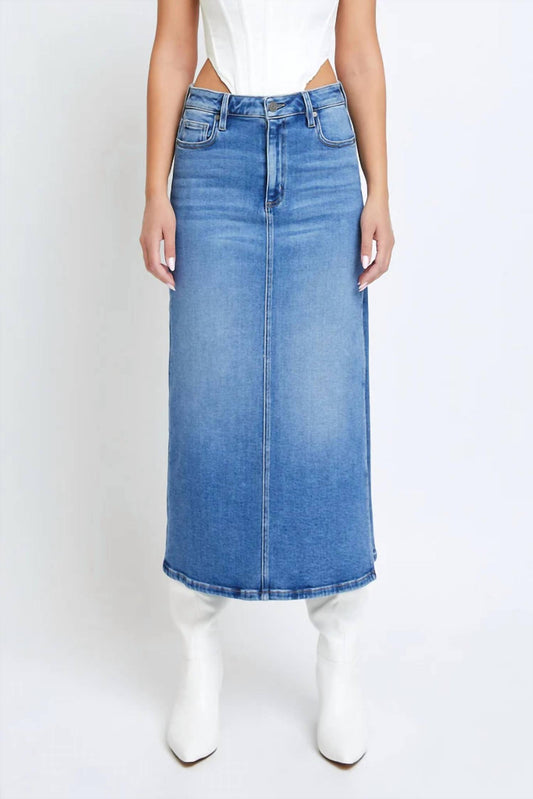 Hidden - Peyton Denim Skirt