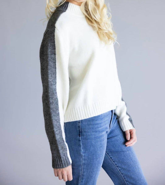 Elan - Meredith Color-block Sweater