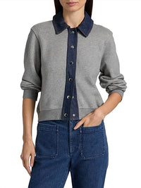 TANYA TAYLOR Rita Jacket in heather grey - women's jacket