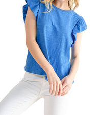 And The Why - Going Astray Ruffle Sleeve Tee