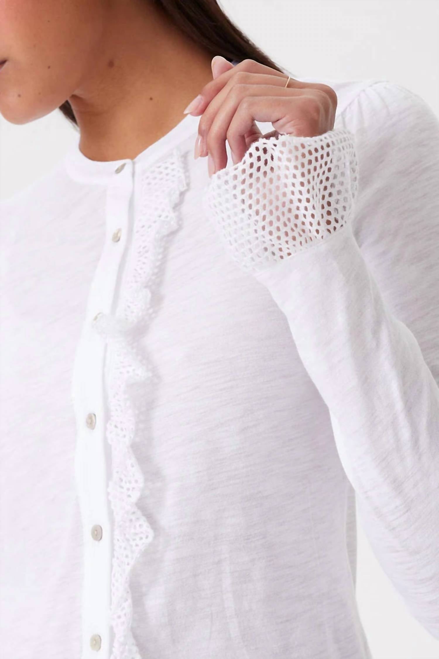 Goldie Lewinter - Isabel Ruffle Shirt