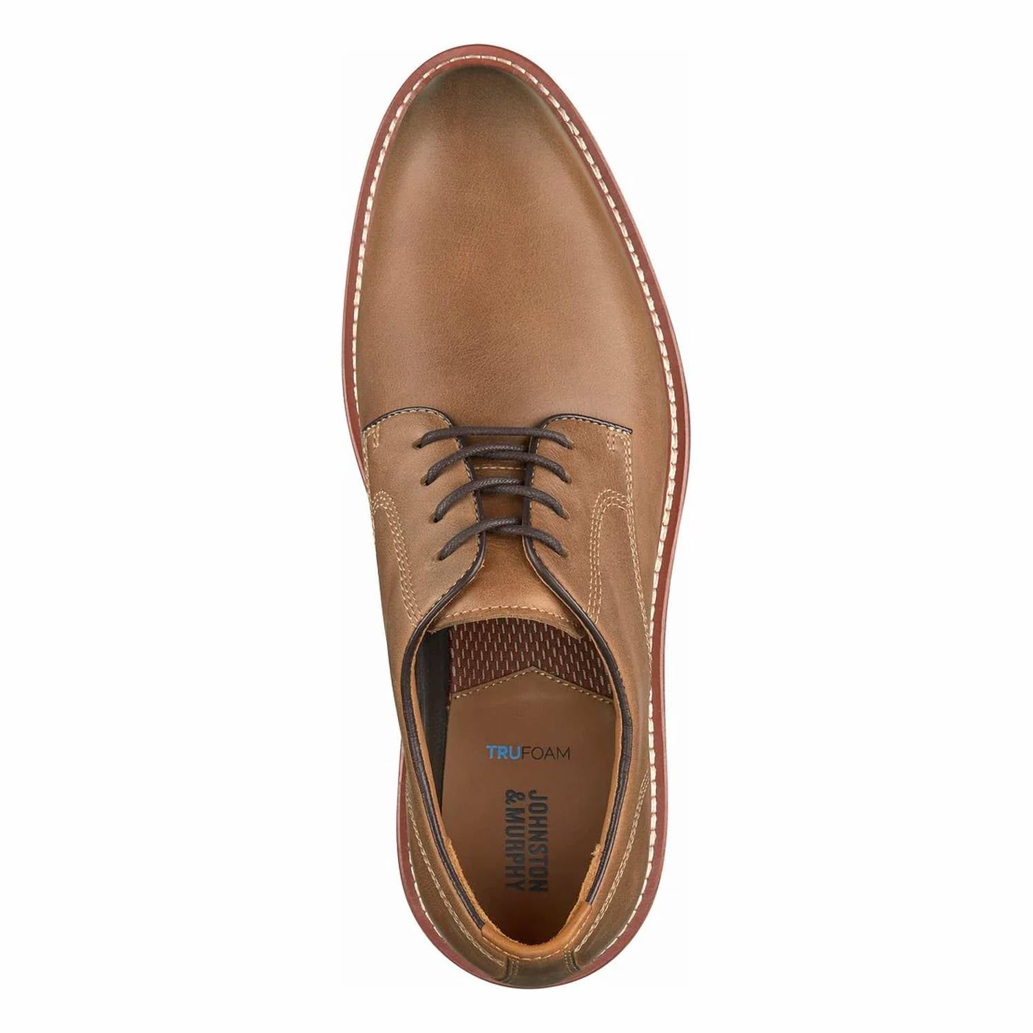 Johnston & Murphy - Men's Upton Plain Toe Oxford Shoe